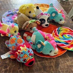 Cutetitos Colorful Plush Animal Set 11 Pc. Lot